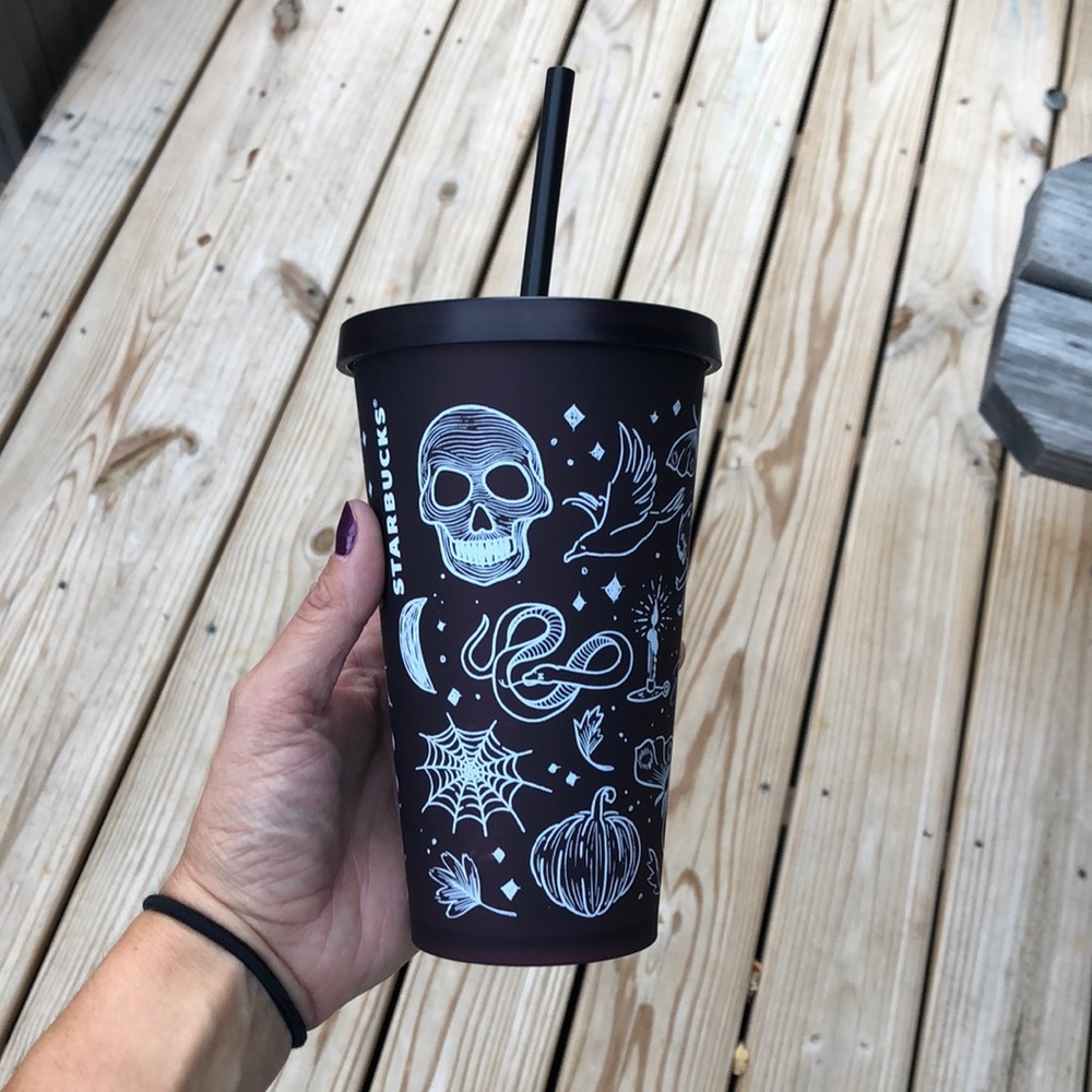 New Grande Starbucks skull cup limited edition